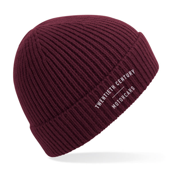 Standard Issue Ribbed Beanie - Burgundy