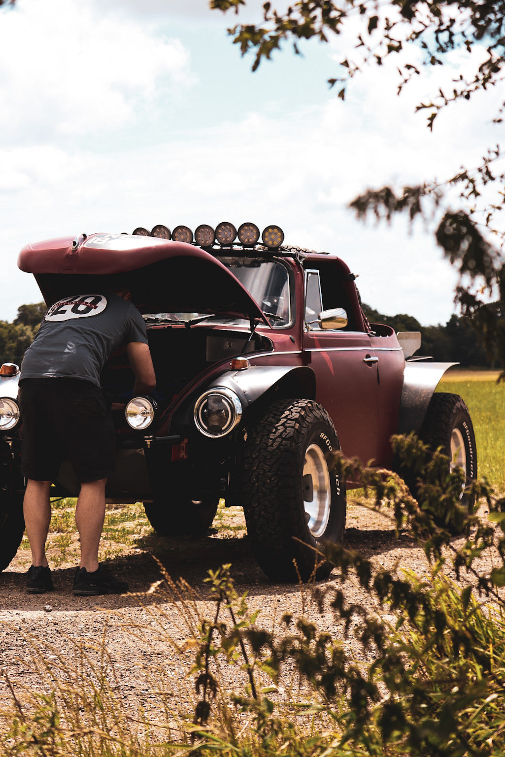Old Baja Bug Modified Vw Beetle 1973 VW Beetle Baja Conversion